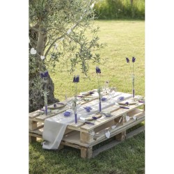 Runner da tavola in cotone naturale. n�2