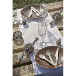 Runner da tavola in cotone naturale. n�5