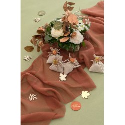 Tovaglia in terracotta. n�4