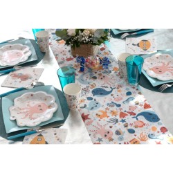 Runner da tavola con piccoli marinai. n�1