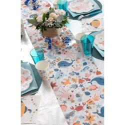 Runner da tavola con piccoli marinai. n�2