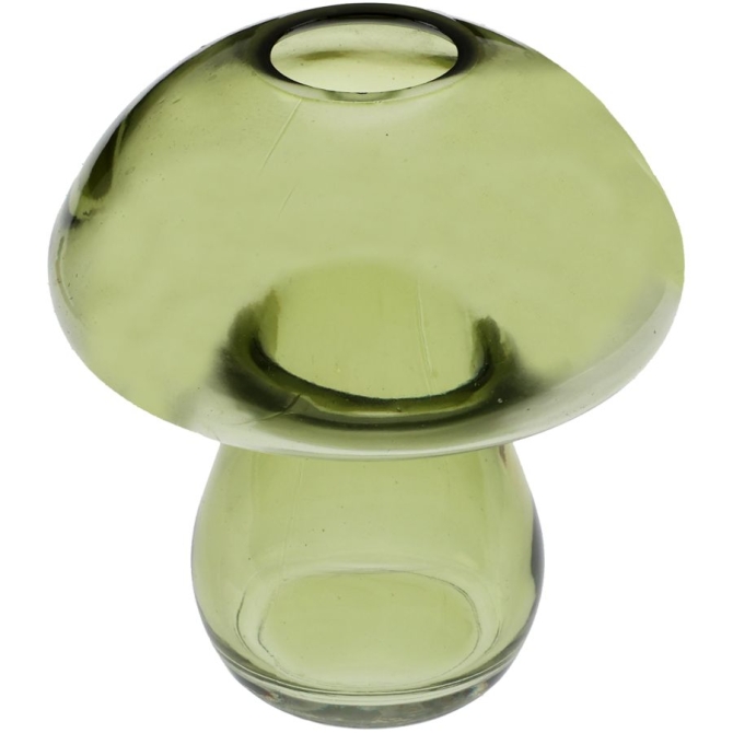 Piccolo vaso a forma di fungo - Verde 