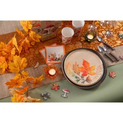 10 Coriandoli spargibili a tema Autunno Incantato - Legno. n�1