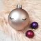 Palla di Natale Dolce Notte Perlata (6 cm) - Vetro images:#1