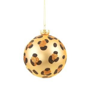 Palla di Natale Savana (8 cm) - Leopardo
