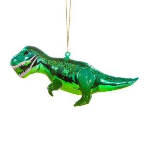 Dino T-Rex da Appendere (12 cm) - Vetro