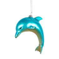 Delfino da Appendere (12 cm) - Vetro