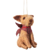 Ciondolo Cane (9 cm) - Feltro