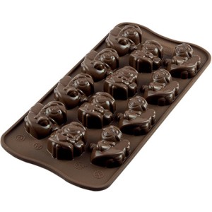 Stampo Easy Choc 12 Angeli 3D - Silicone
