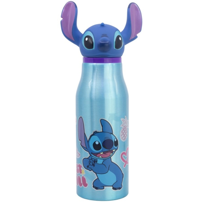 Bottiglia in alluminio 3D Figurina 690 ml Stitch 