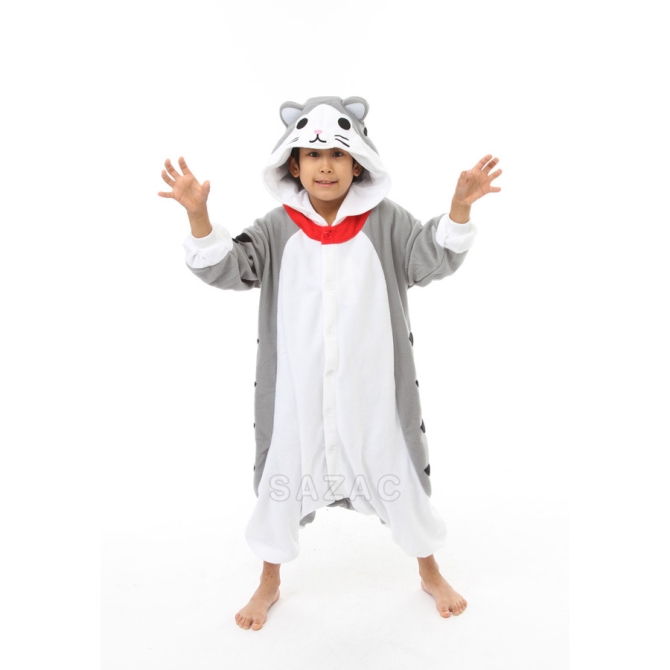 Pigiama Kigurumi Gattino Tigrato Bambino 