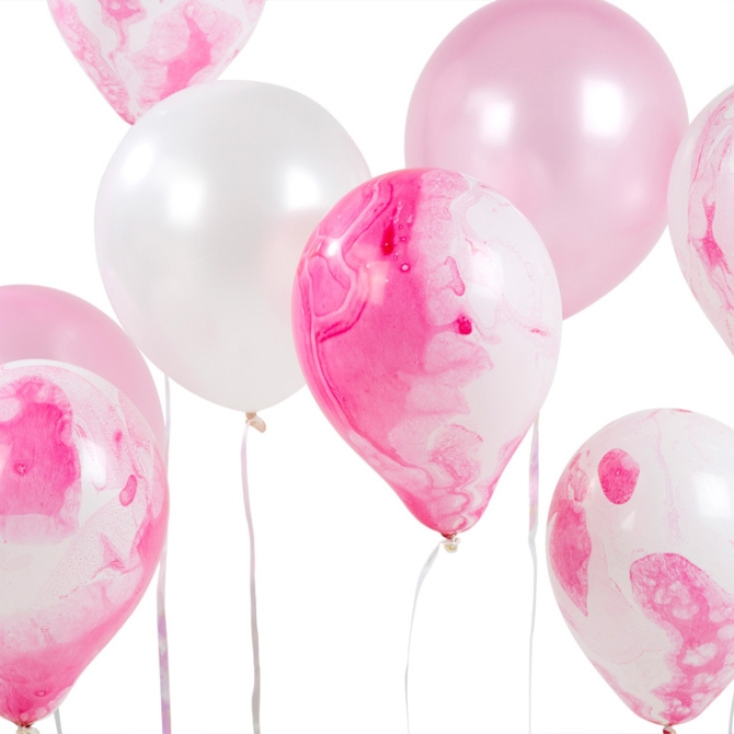 12 Palloncini Love Pink 