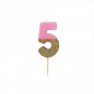 Candela Pinky Oro Numero 5