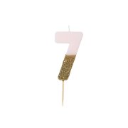 Candela Pinky Oro Numero 7