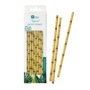 30 Cannucce Bambù - Biodegradabili