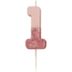 Candela 1 Glitter Rosa Gold