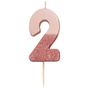 Candela 2 Glitter Rosa Gold