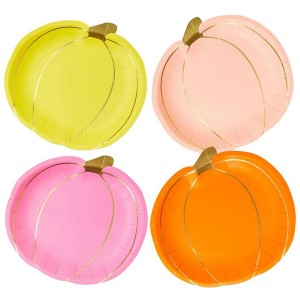 8 Piatti Zucca Misto Pastello