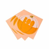 16 Tovaglioli Zucca Misto Pastello