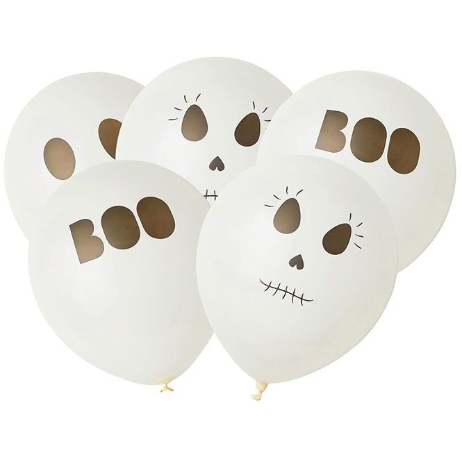 5 Palloncini Fantasma BOO per il compleanno del tuo bambino - Annikids