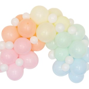 Set Arco di 60 Palloncini Pastello