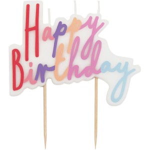 Candela Happy Birthday (10 cm)