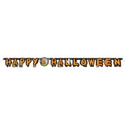 Ghirlanda lettere Happy Halloween Piccoli Mostri