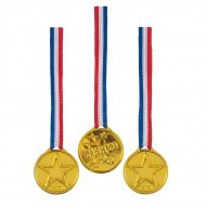 5 medaglie d'oro Vincitore tricolore