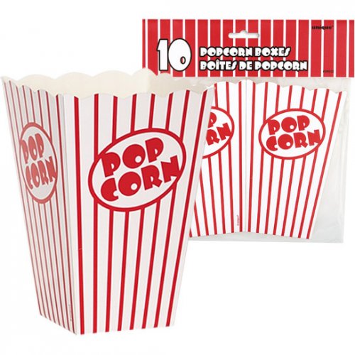 10 contenitori per popcorn 