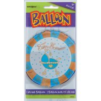 Palloncino piatto Baby Shower bambino