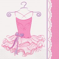 16 Tovaglioli Pink Ballerina