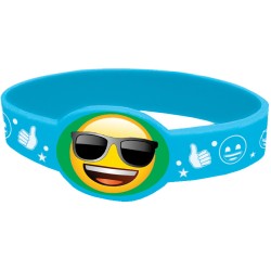 4 Emoji Smiley braccialetti in silicone Emoji Smiley. n1