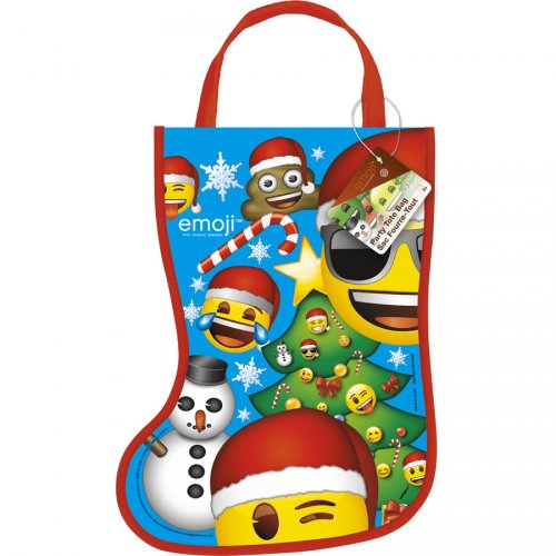 Emoji Xmas Boot Bag (32 cm) 