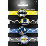 4 braccialetti CC Batman - Silicone