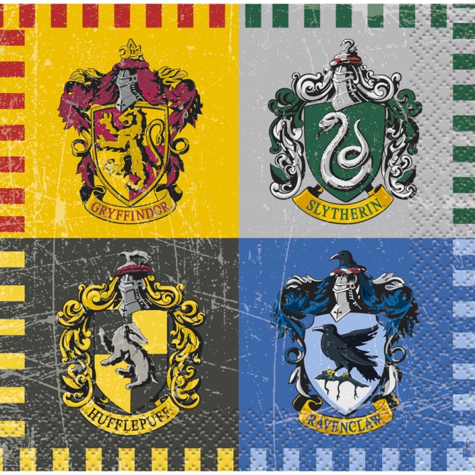 16 Tovagliolini Harry Potter 