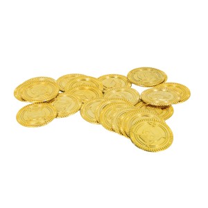 144 Monete d'oro finte
