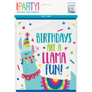 8 Sacchetti regalo Lama Fun