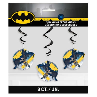 3 Decorazioni da appendere Batman 