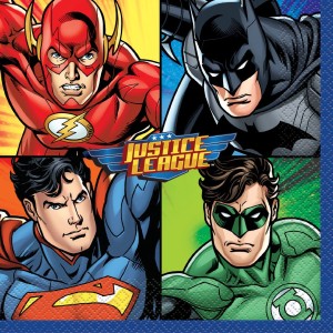 16 Tovaglioli Justice League