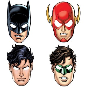 8 Maschere Justice League - Cartone