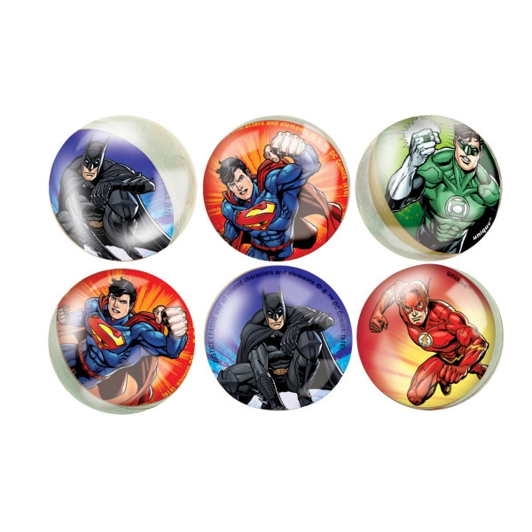 6 Palle Pazze Justice League (3 cm) 