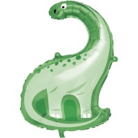 Contiene : 1 x Palloncino Dino verde gigante - 85 cm