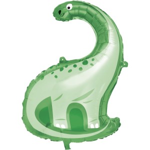 Palloncino Dino verde gigante - 85 cm
