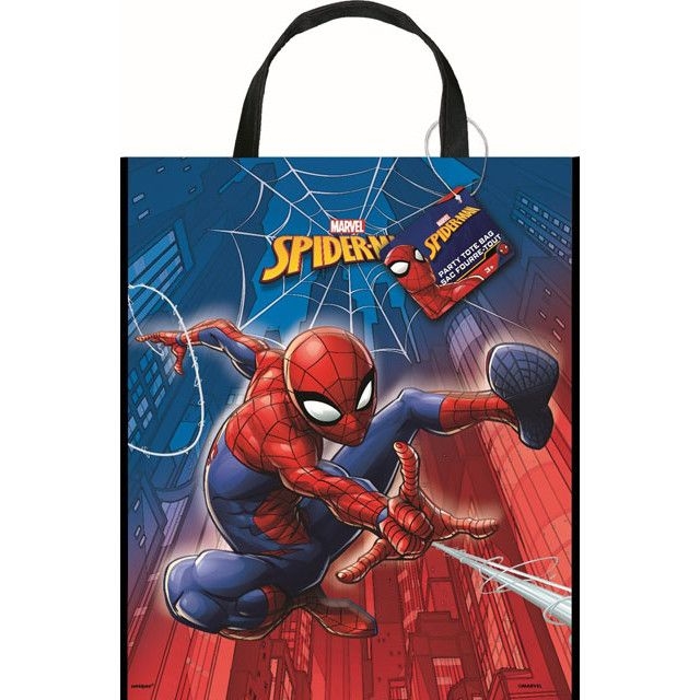 Borsa Spiderman (33 cm) - Plastica 