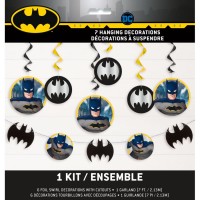 Kit di 7 decorazione Batman