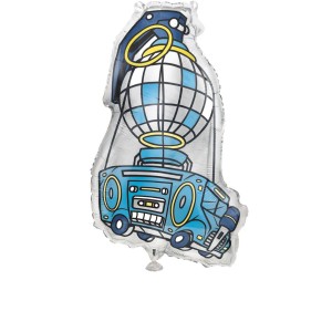 Palloncino gigante Battle Bus - 68,5 cm