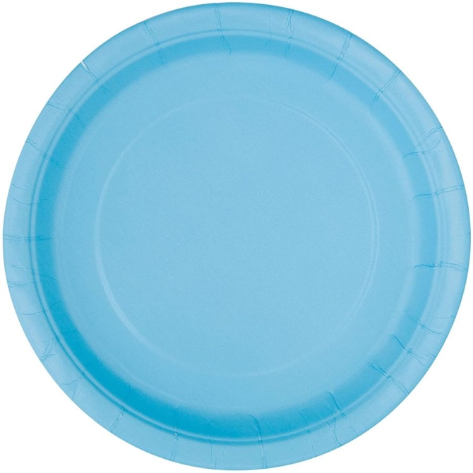 8 piatti - Blu polvere 