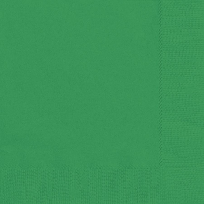 20 tovaglioli - Verde smeraldo 