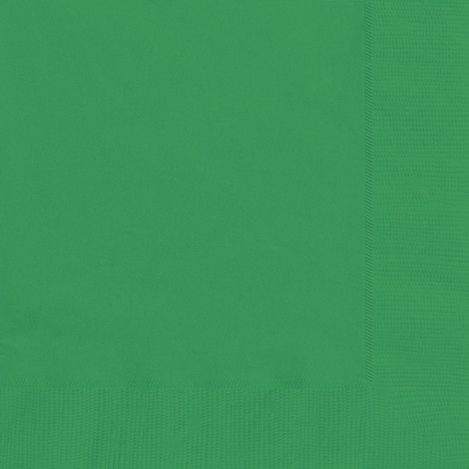 20 tovaglioli - Verde smeraldo 