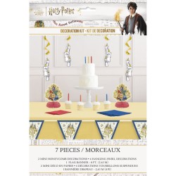 Kit di 7 decorazioni mondo magico di Harry Potter. n1